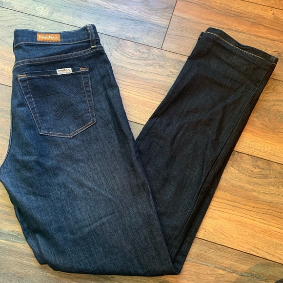 David Kahn Slim Straight Denim - Picture 1 of 8